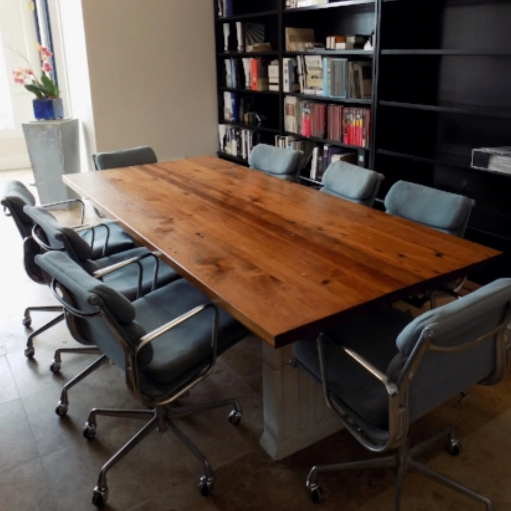 Furniture design with a building.