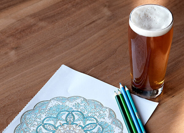 Winter Coloring Night