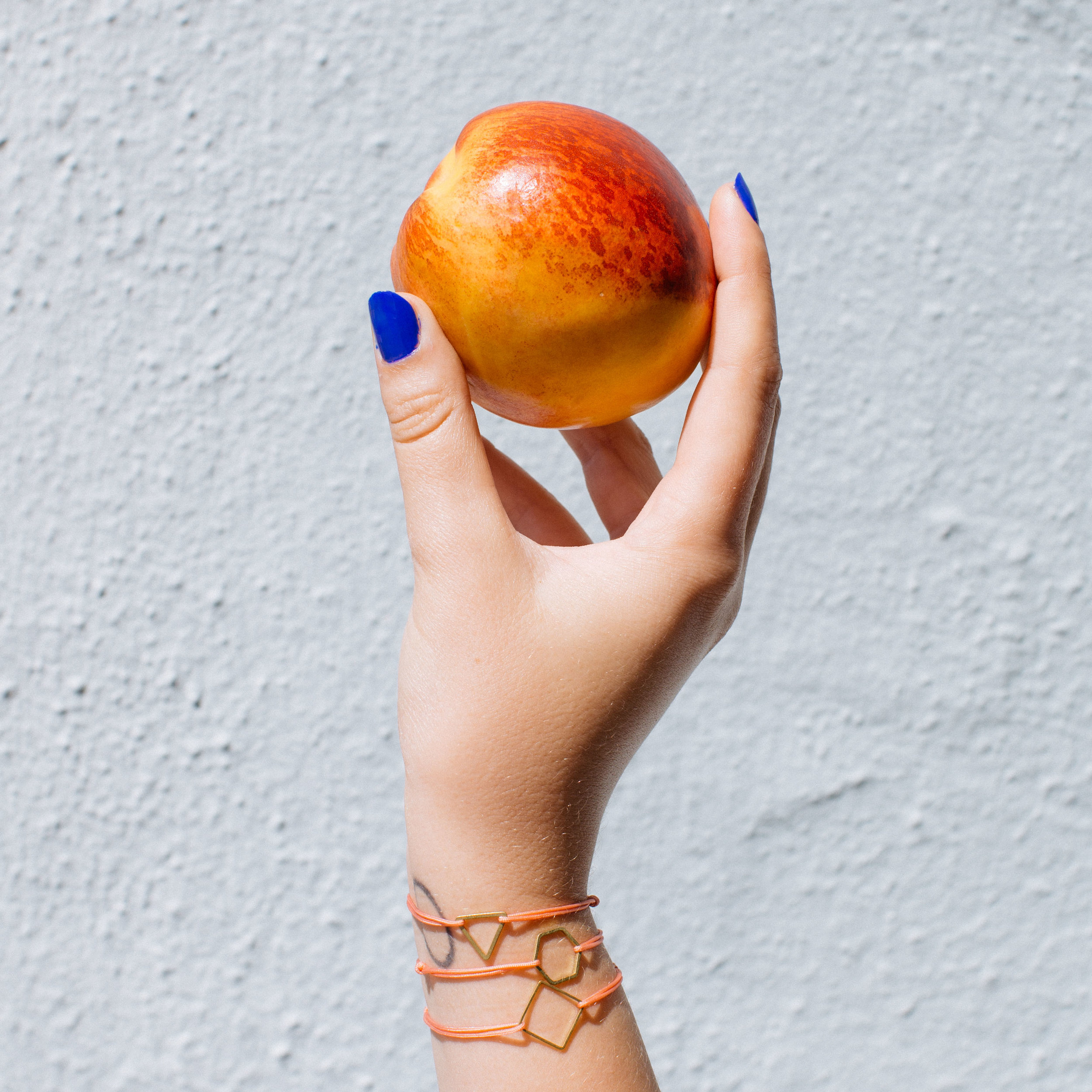 minimalist geometric bracelet