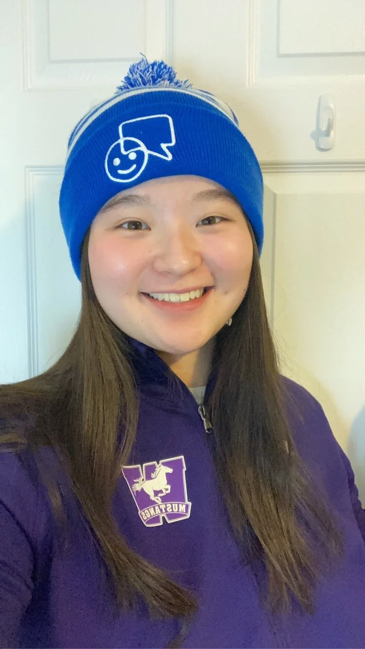 Michelle with BLT gear.JPG