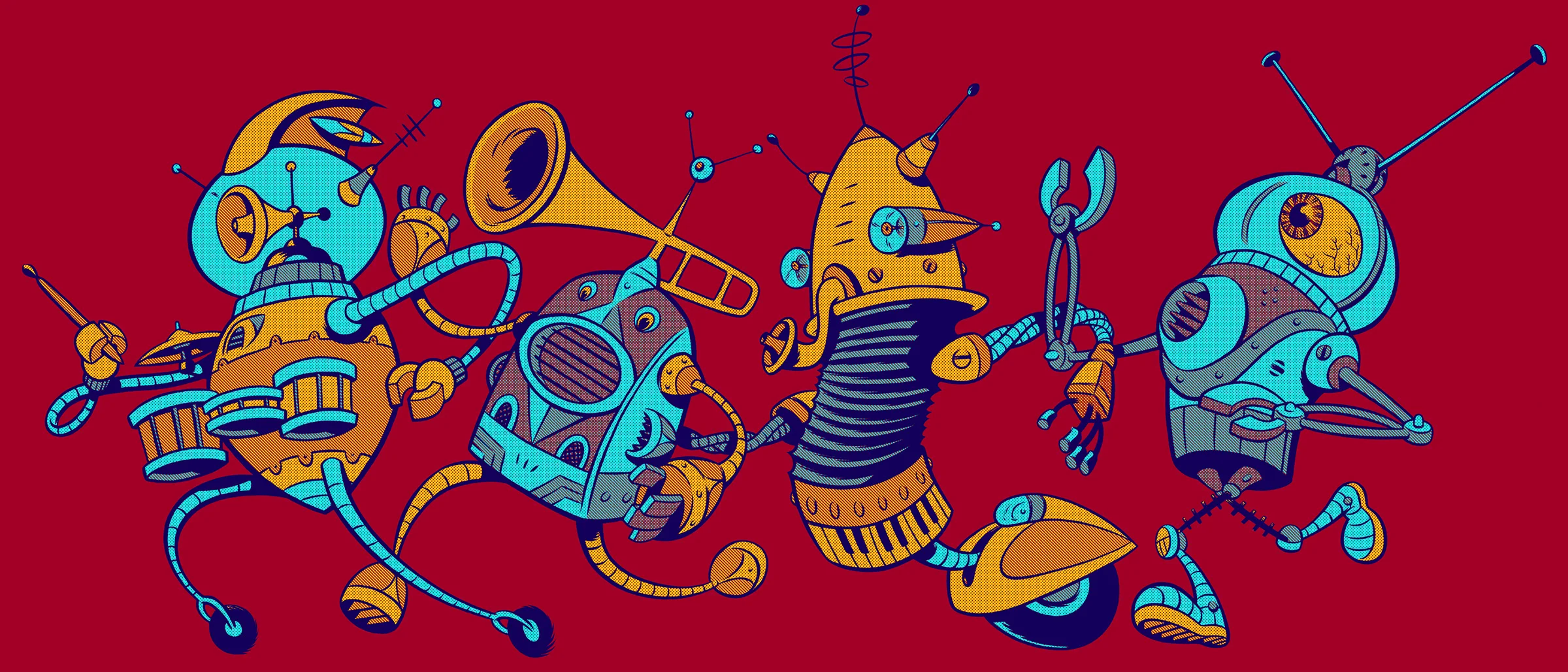 Giant Robot Dance.