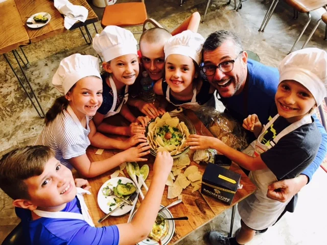 Kids In the kitchen with Cooper