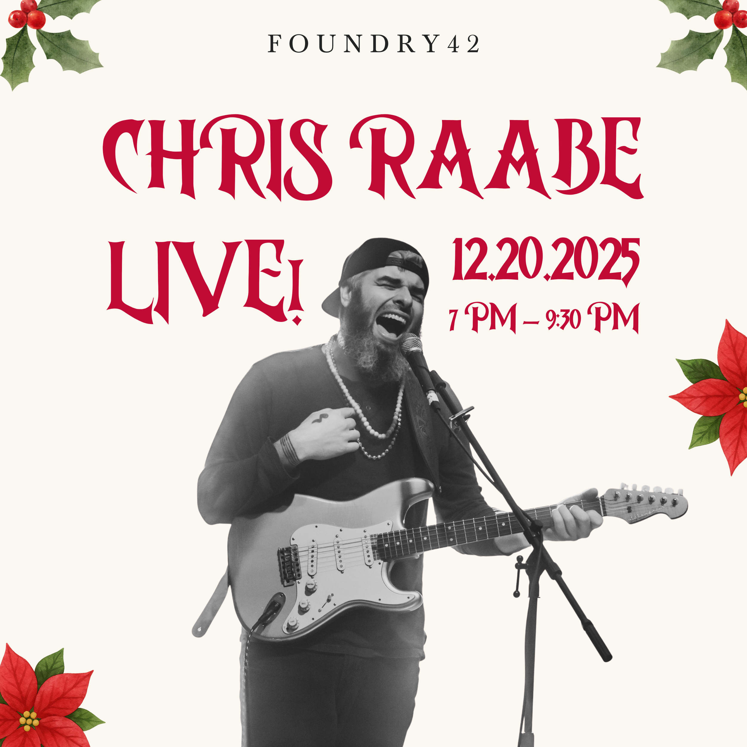 Chris Raabe LIVE!
