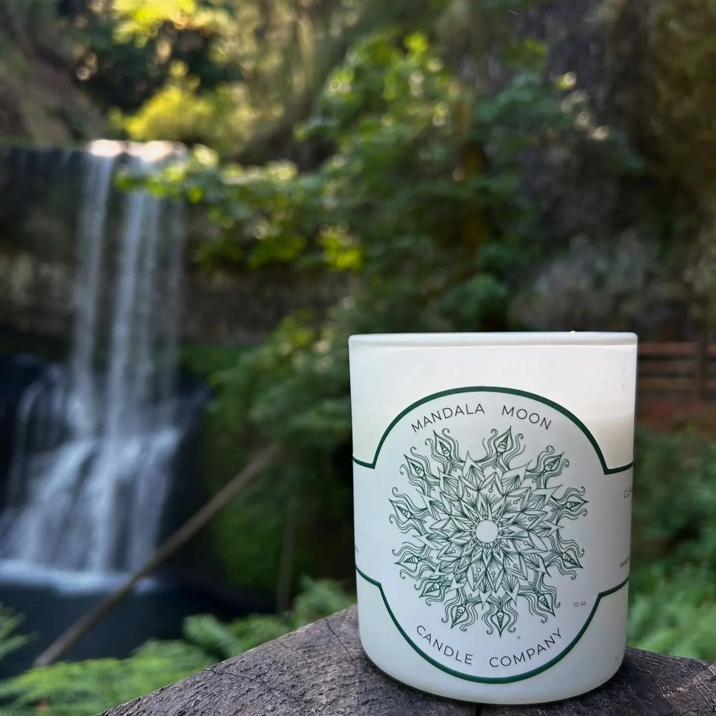Summer doesn't have to be quite over just yet. Candles created by @mandalamooncandleco like River Days, capture the moments of summer you want to hold onto. ⁠
⁠
&ldquo;RIVER DAYS&rdquo; features bright, summery notes of palo santo, green leaves, bota