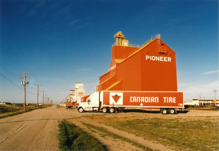  Stopped in Rosetown, Saskatchewan in the late '80s. 