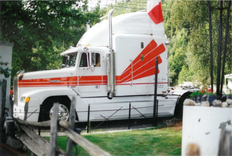  The first company truck, circa 1990. 