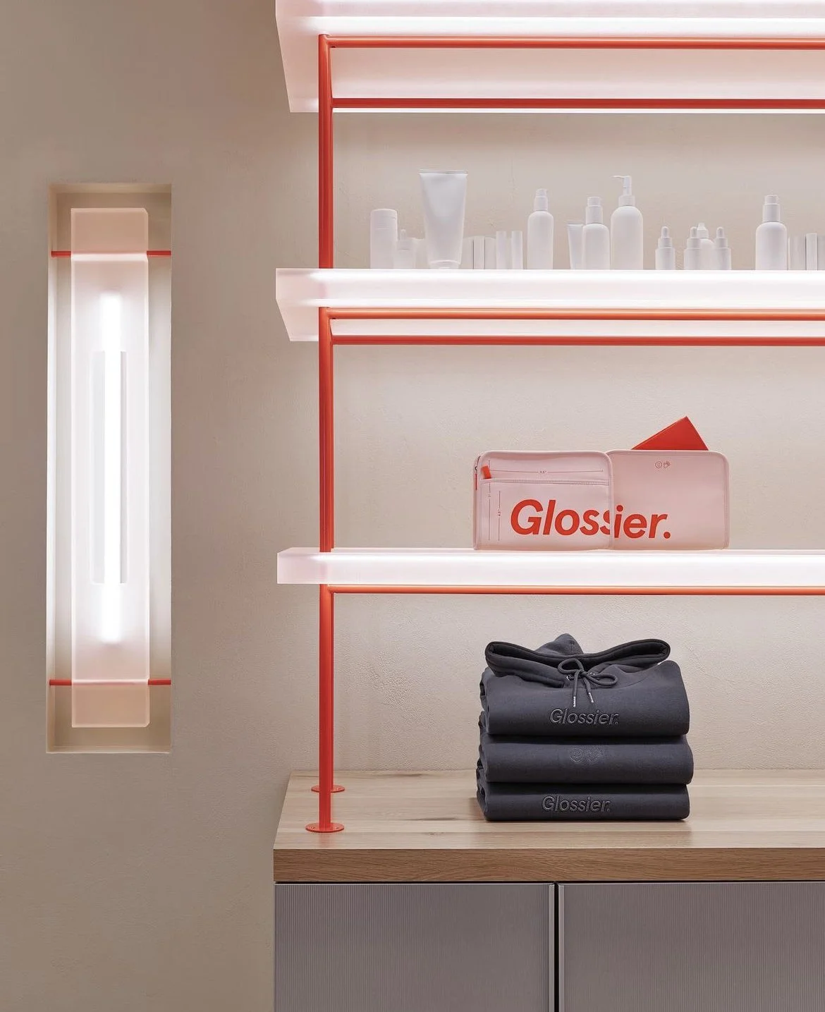 design direction for in-store presentation of product and window animation 