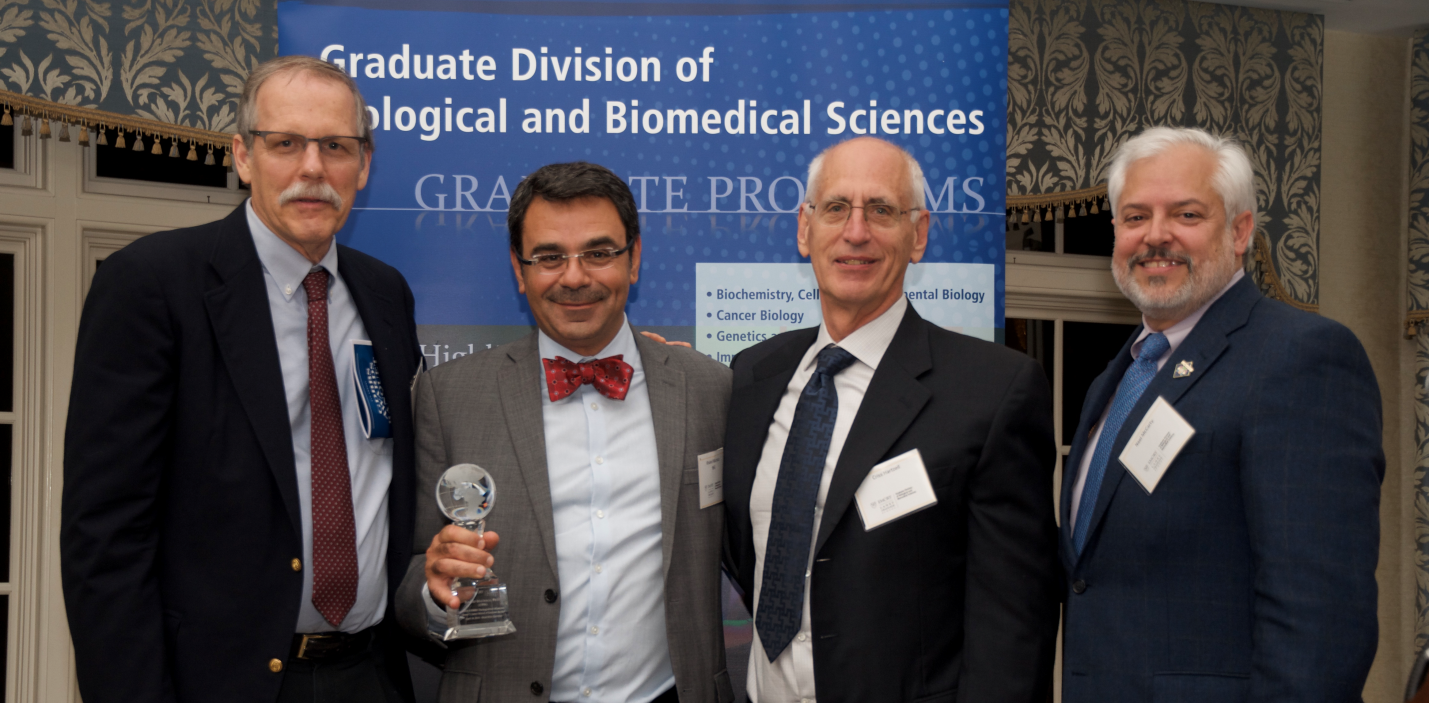From Left: Dr. Steven L’Hernault , Dr Khaled Machaca, Dr. Chris Hartzel, and Dr. Nael McCarty