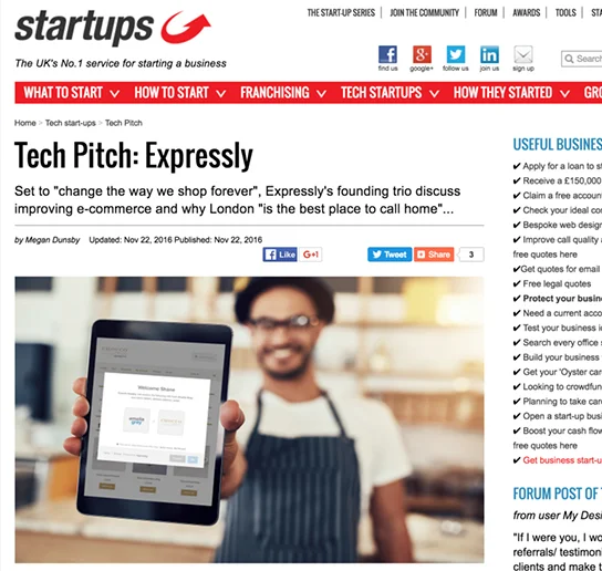 Startups Tech Pitch