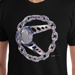 Chain Link Wheel - T Shirt