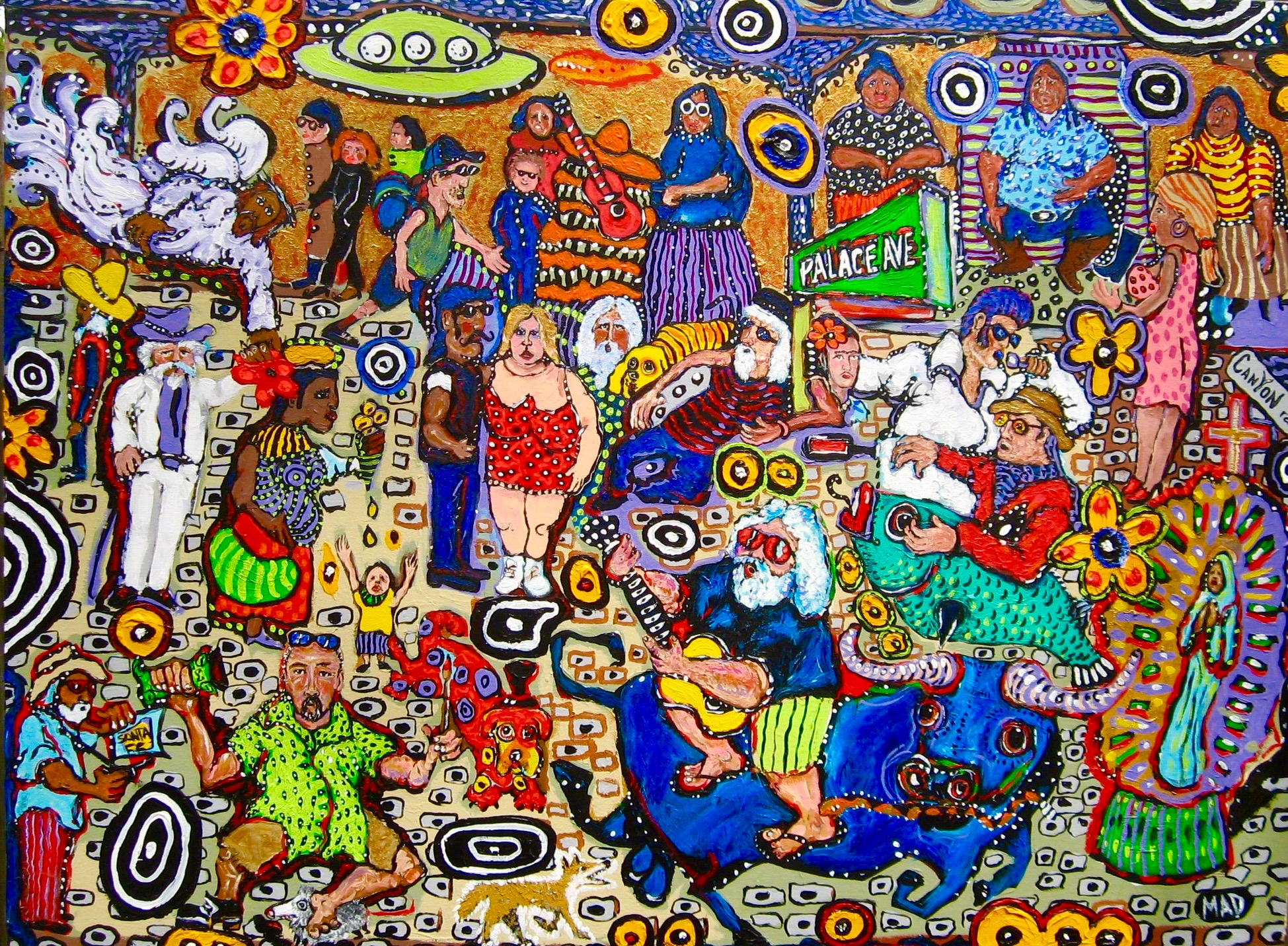 Palace Ave. in Santa Fe