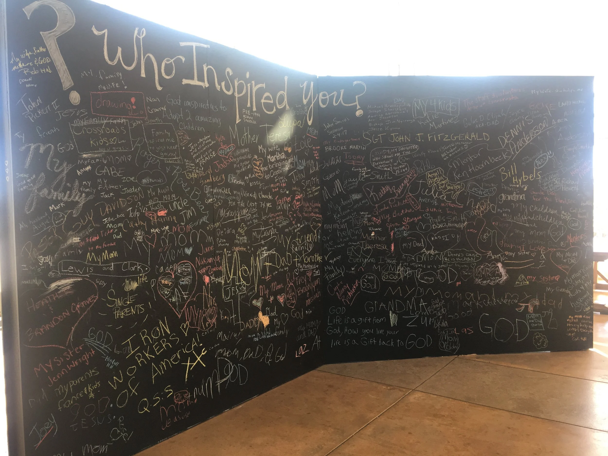 Interactive Chalk Boards