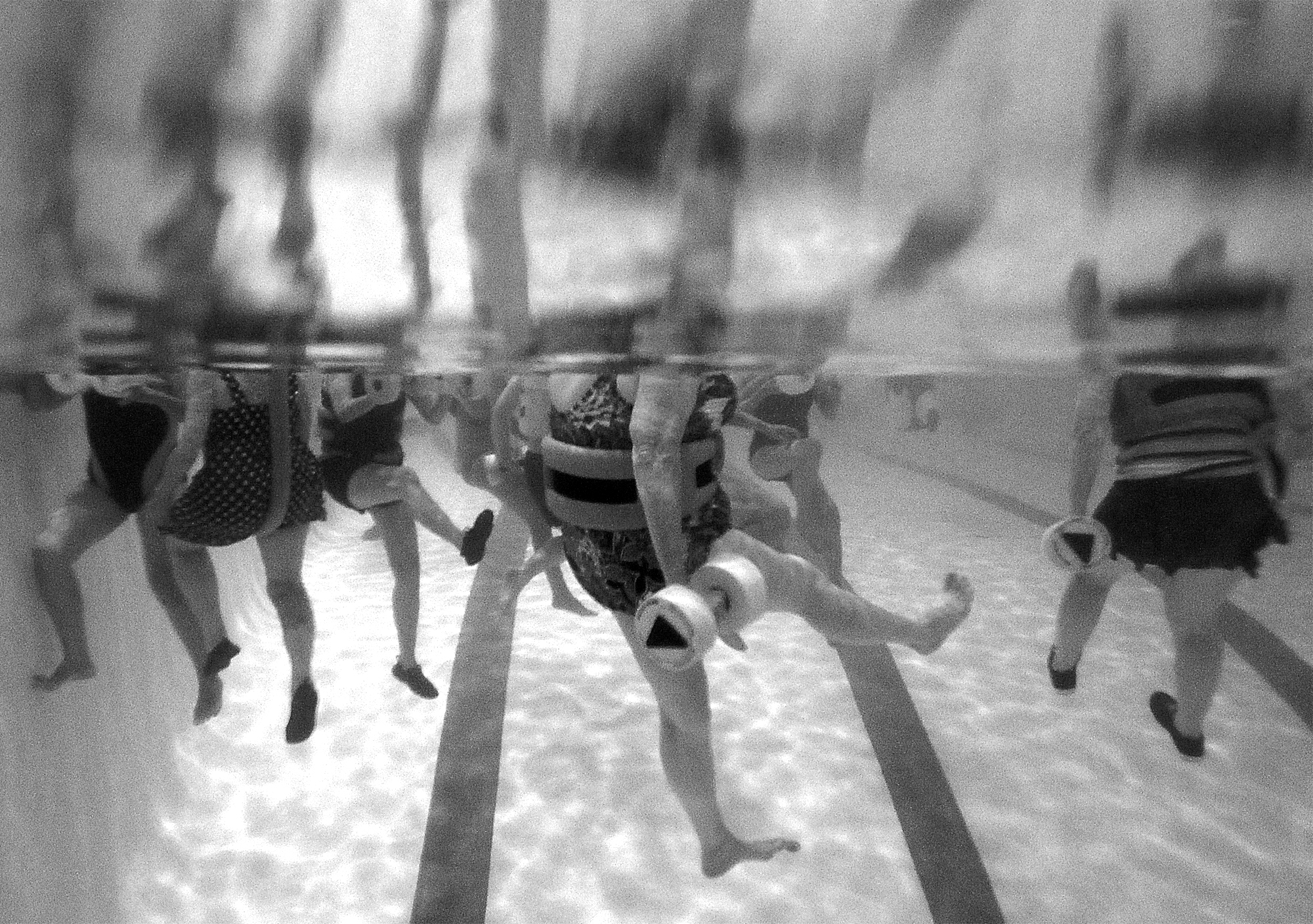 YMCA members take Donna Kramer of Langhorne's 11:45-12:30 water arthritis aquatics class at the Fairless Hills branch of the Lower Bucks Family YMCA on Monday, July 21, 2014. "I call the water 'The Fountain of Youth,'" said Kramer, a former Neshaminy teacher who teaches eight classes per week for the Y.