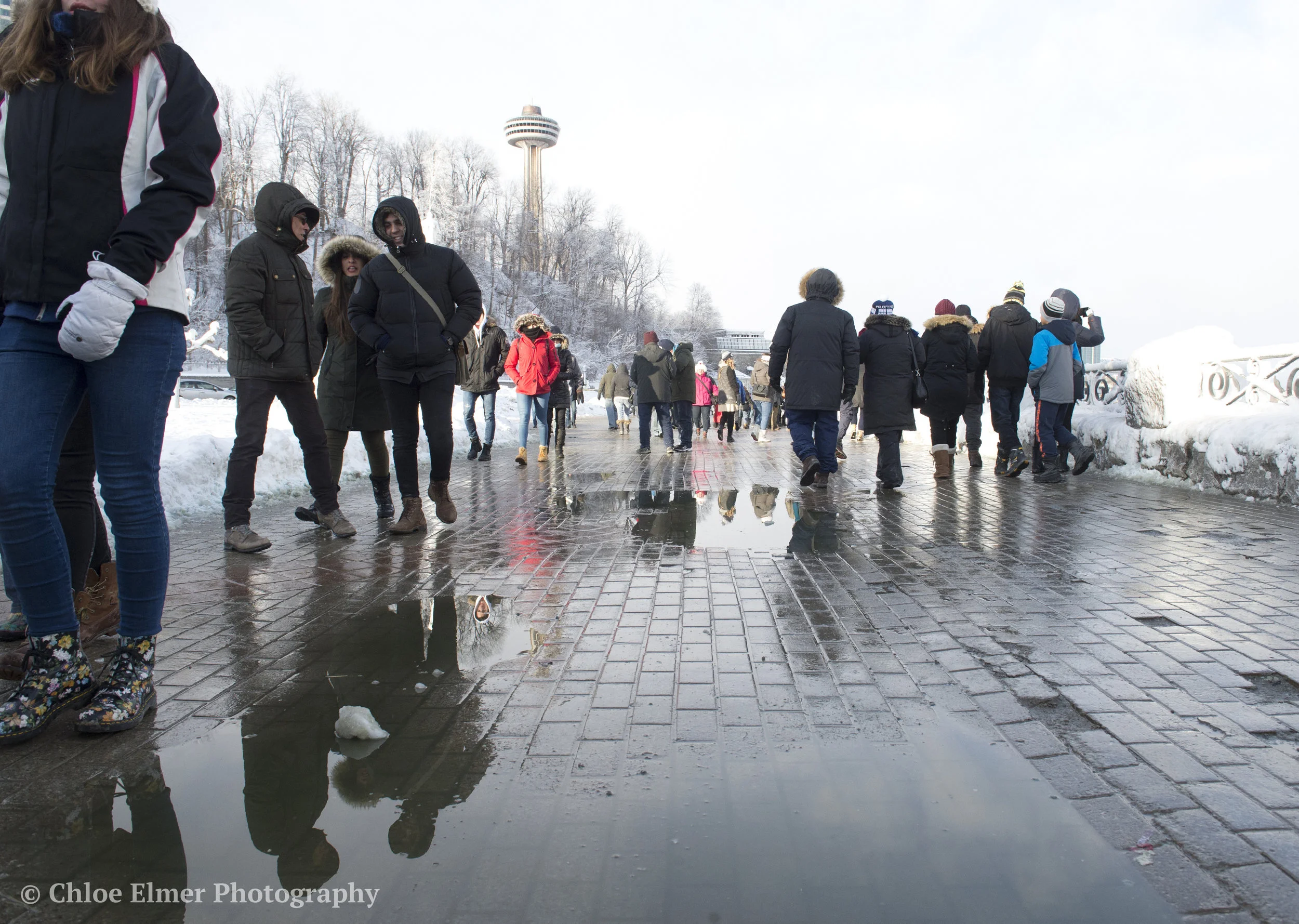 It was very wet and slushy the day we were there!