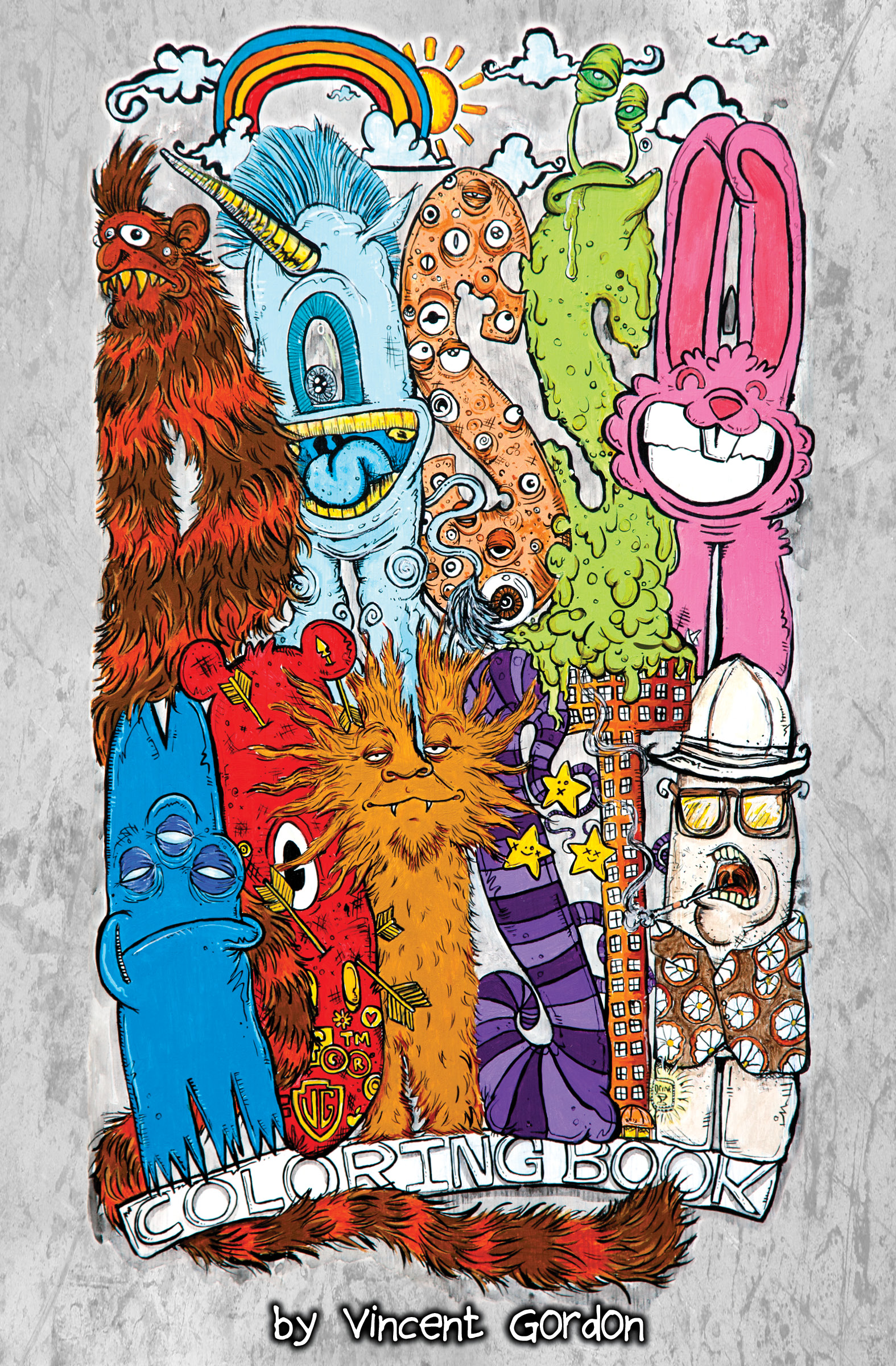 Download Dassa Monsta Coloring Book Vincent Gordon