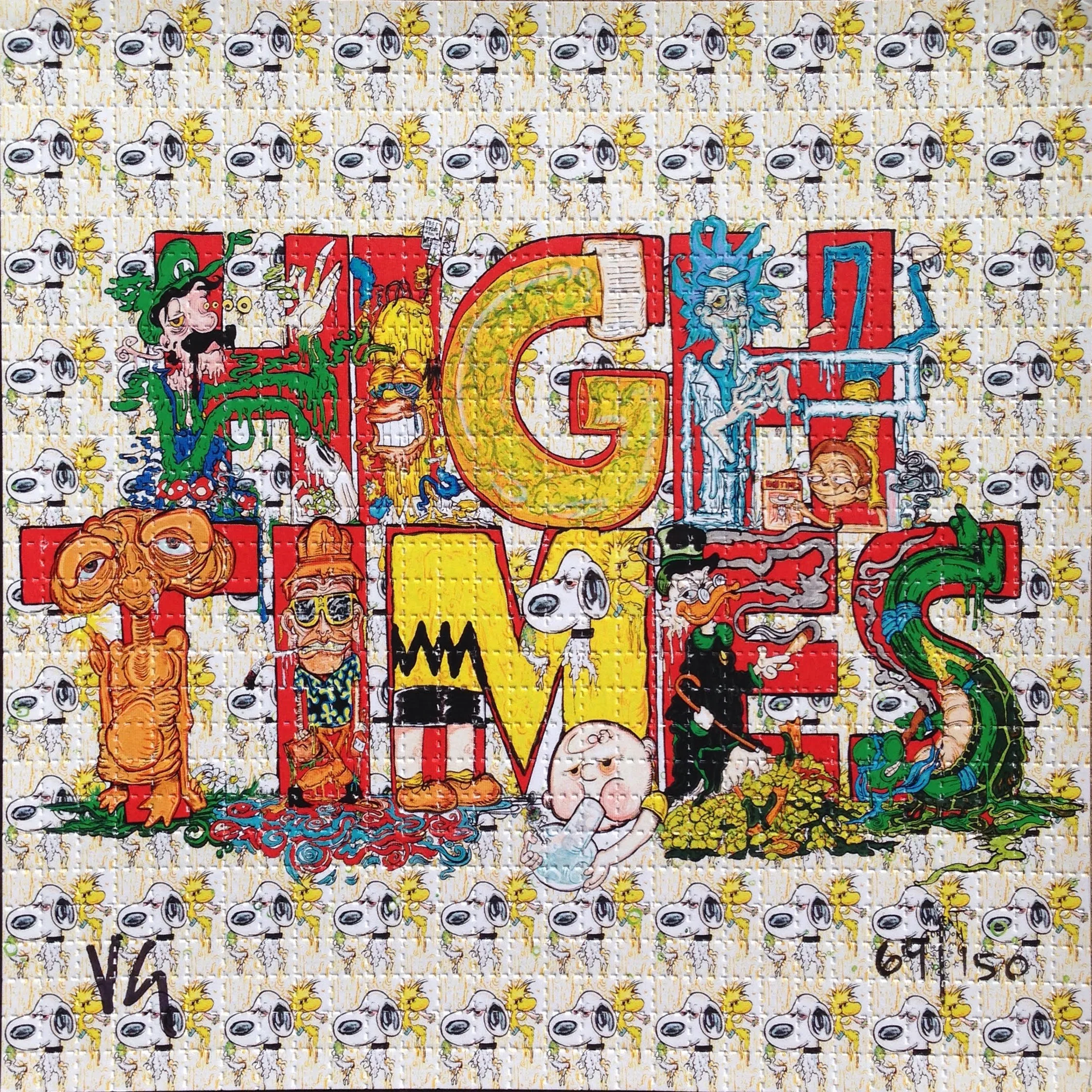 High Times Blotter Art
