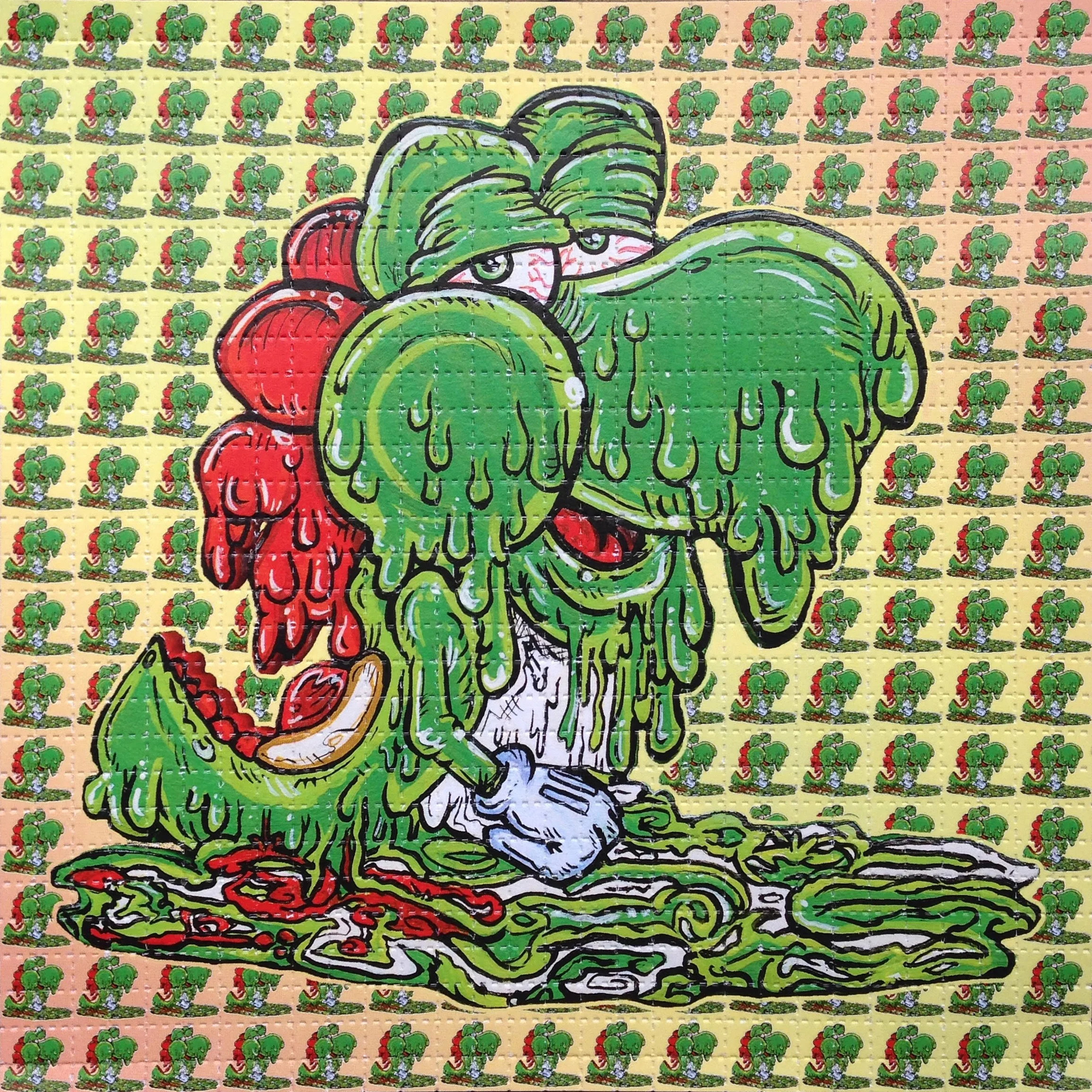 Yoshi Blotter Art