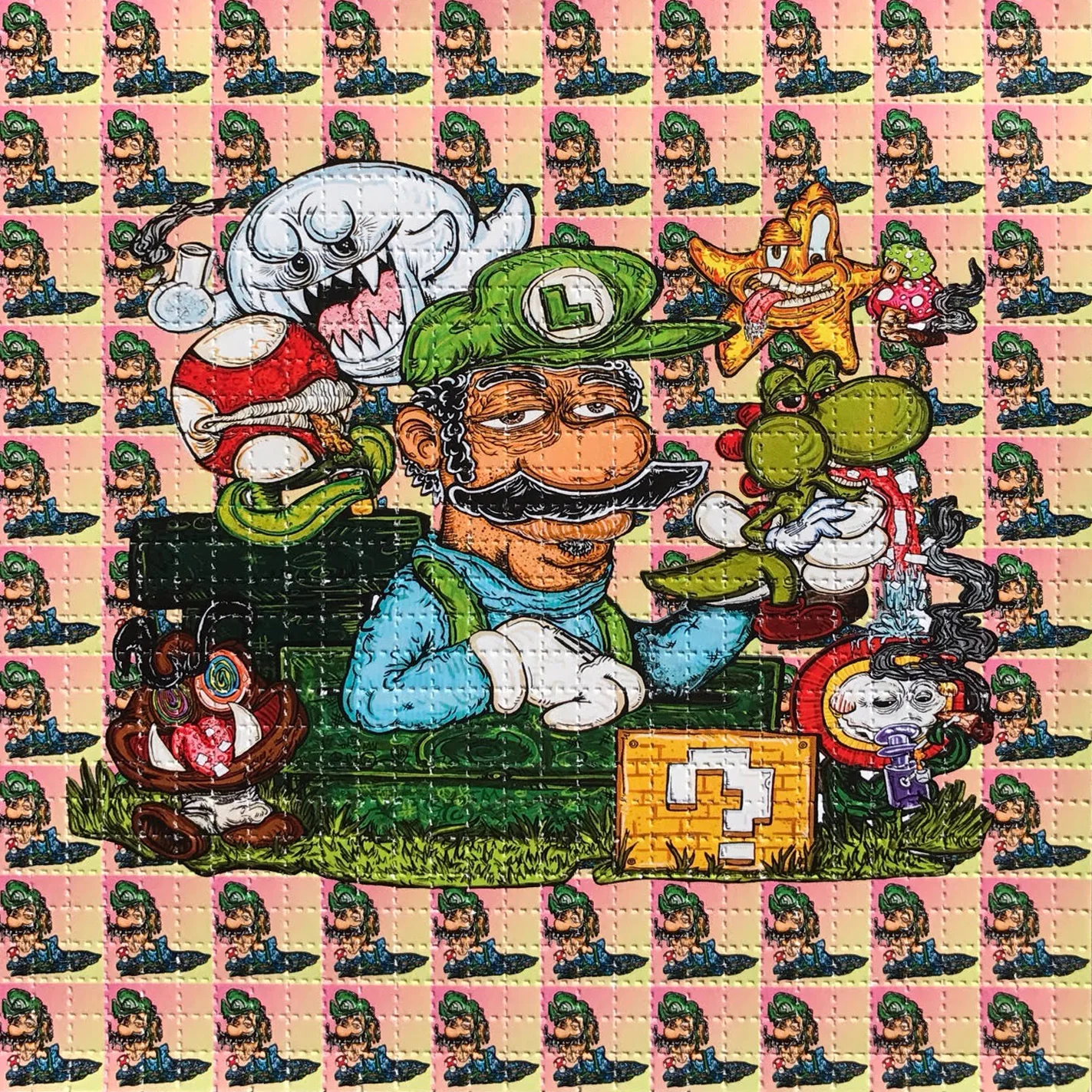 Luigi Blotter Art