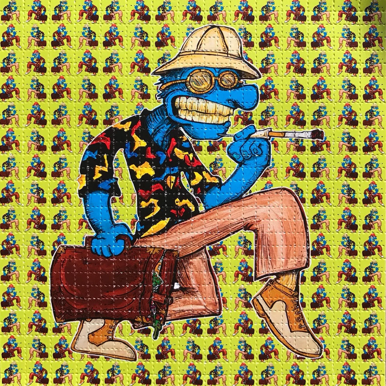 Gonzo Blotter Art