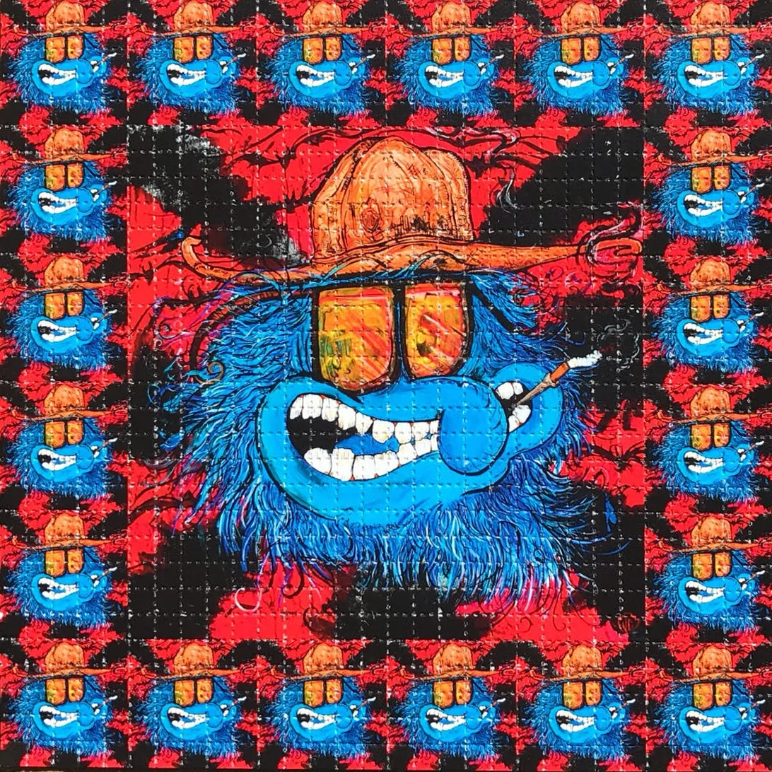 Gonzo Goin Gonzo Blotter Art