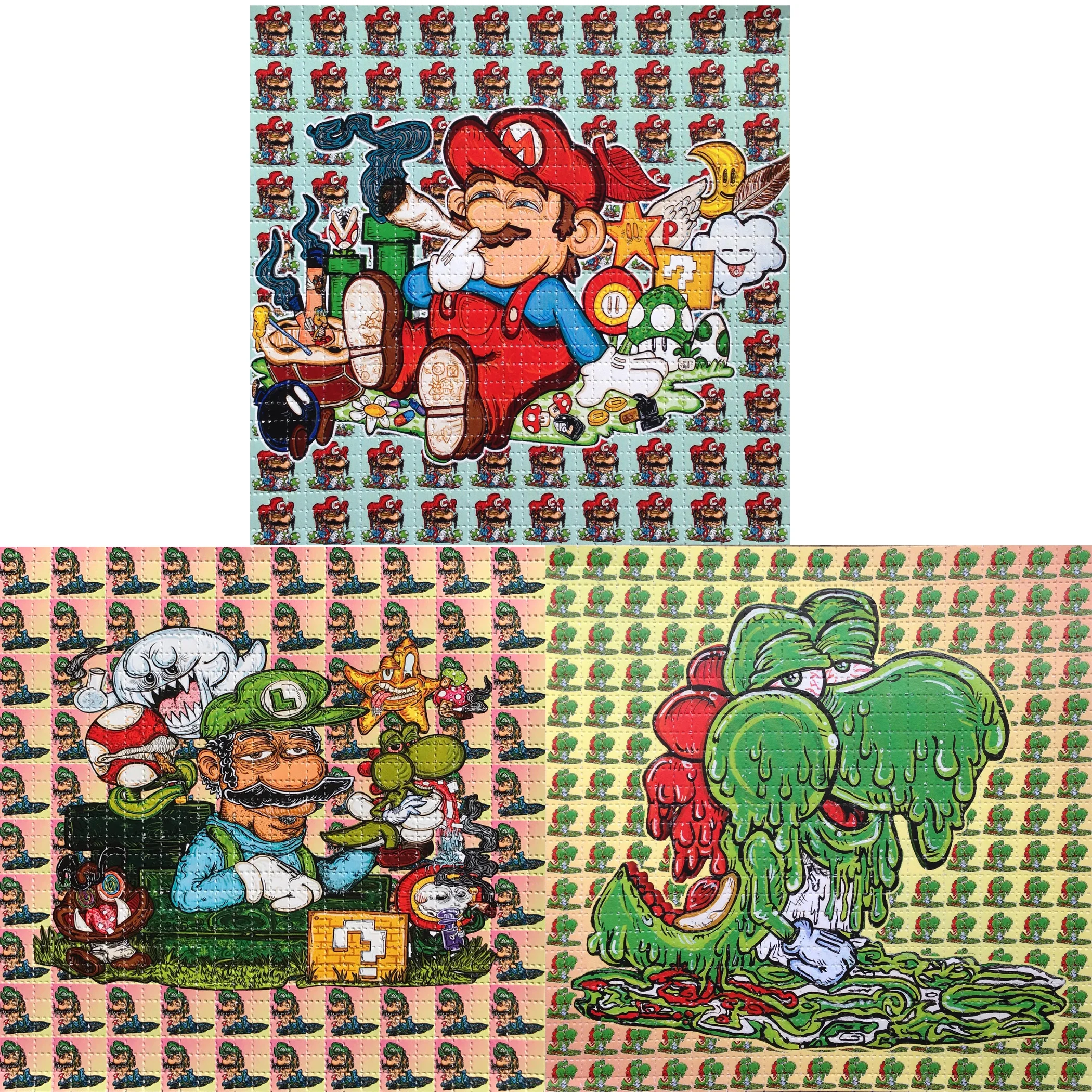 Mario Blotter Art 3-Pack (Ltd Qty)