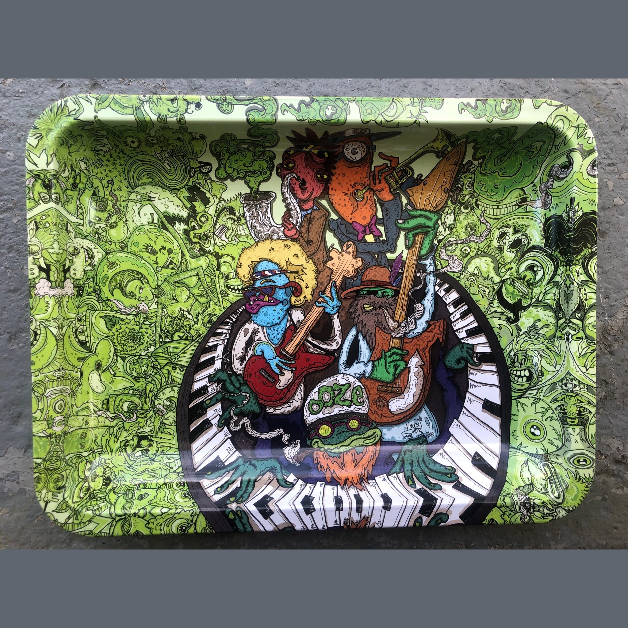 Band Jam Ooze Rolling Tray
