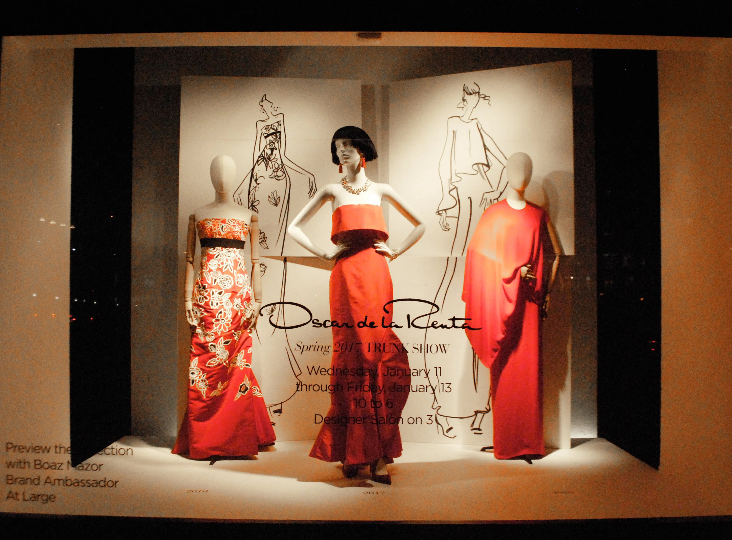 SAKS FIFTH AVENUE / OSCAR DE LA RENTA
