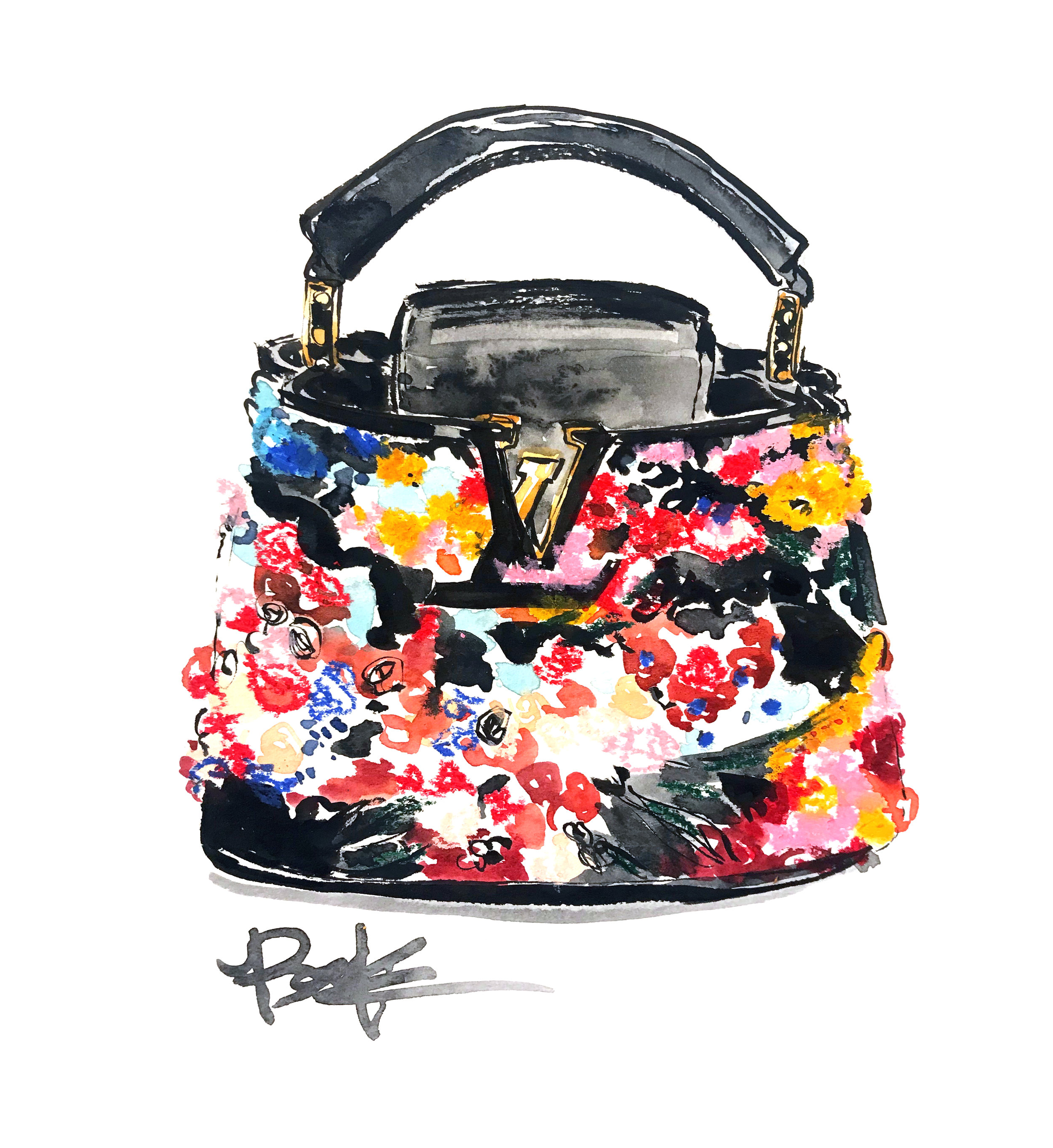 Louis Vuitton's Artsy Capucines Bags Are Conversation Starters All – WWD