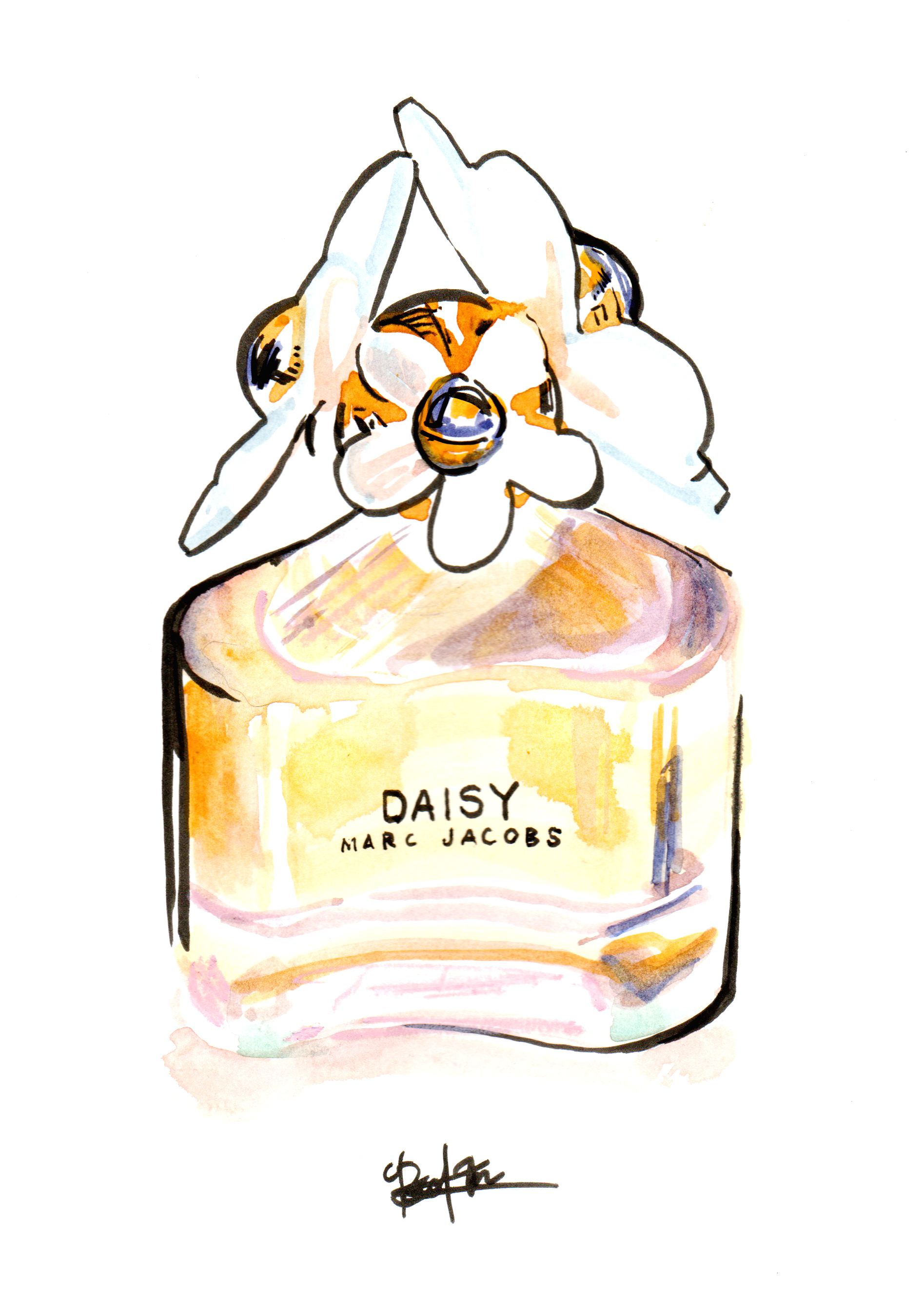  Daisy by Marc Jacobs in mixed media. 