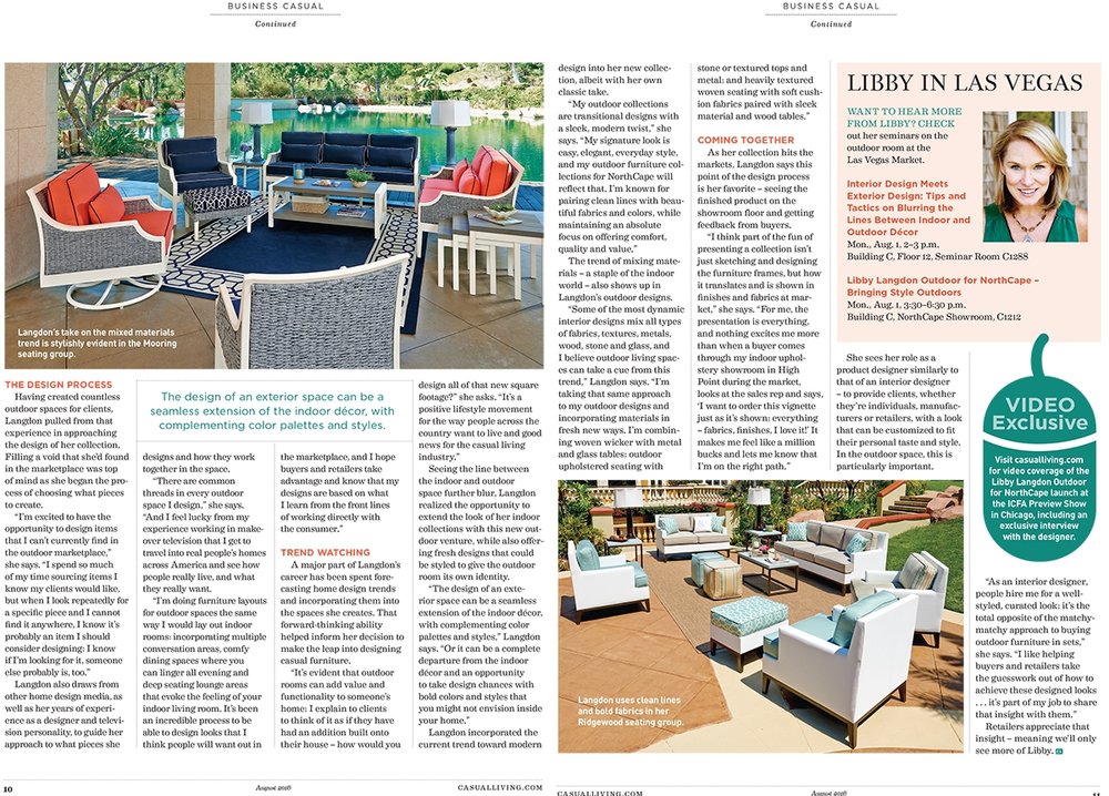 Outdoor Furniture Happenings Libby Langdon Outdoor Furniture Happenings, Libby Langdon Outdoor Furniture