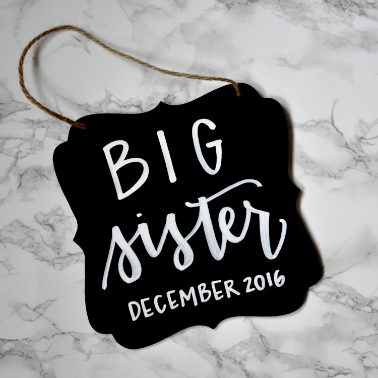 Announcement Chalkboard