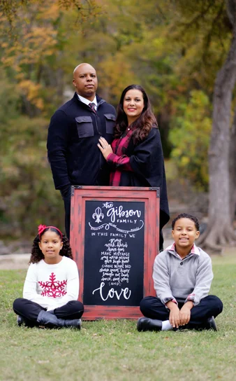 Custom chalkboard | Gibson Family rules