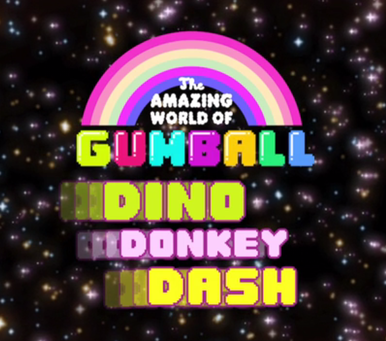 Gumball: Dino Donkey Dash
