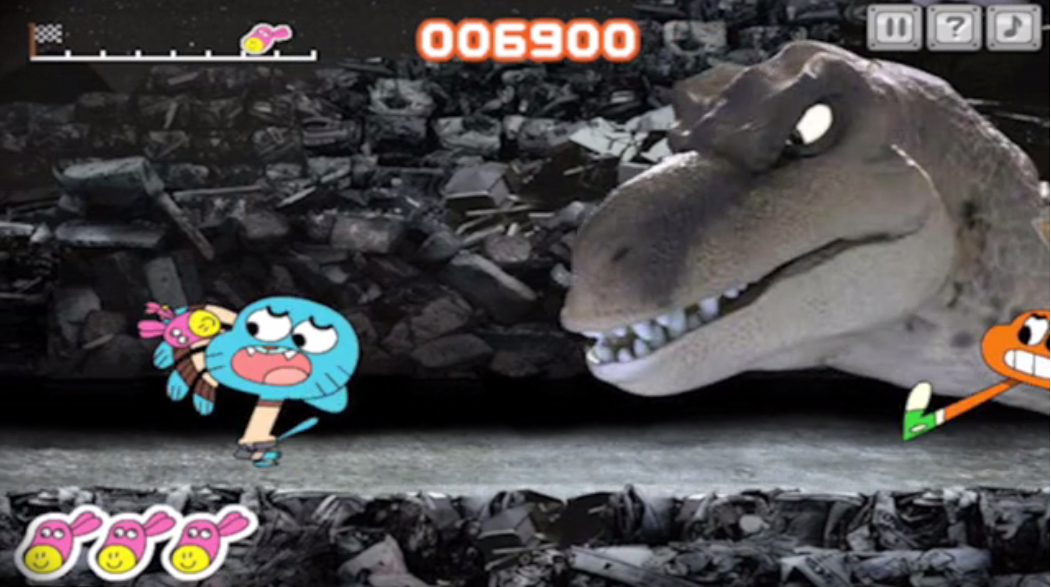 Gumball: Dino Donkey Dash