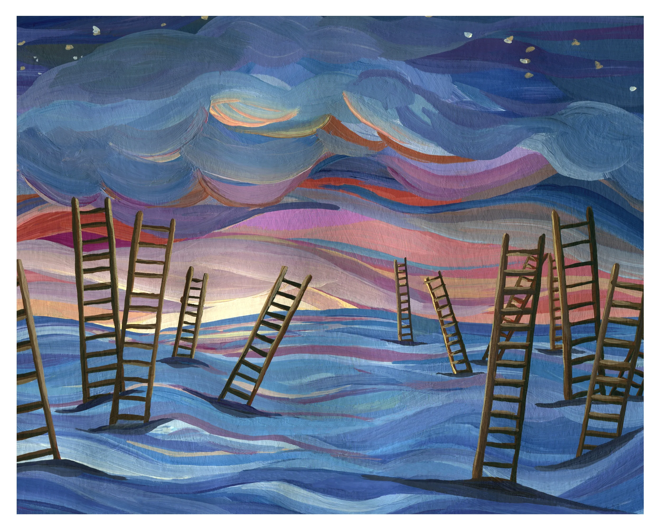 ladders in the sunset_8 by 10.jpg