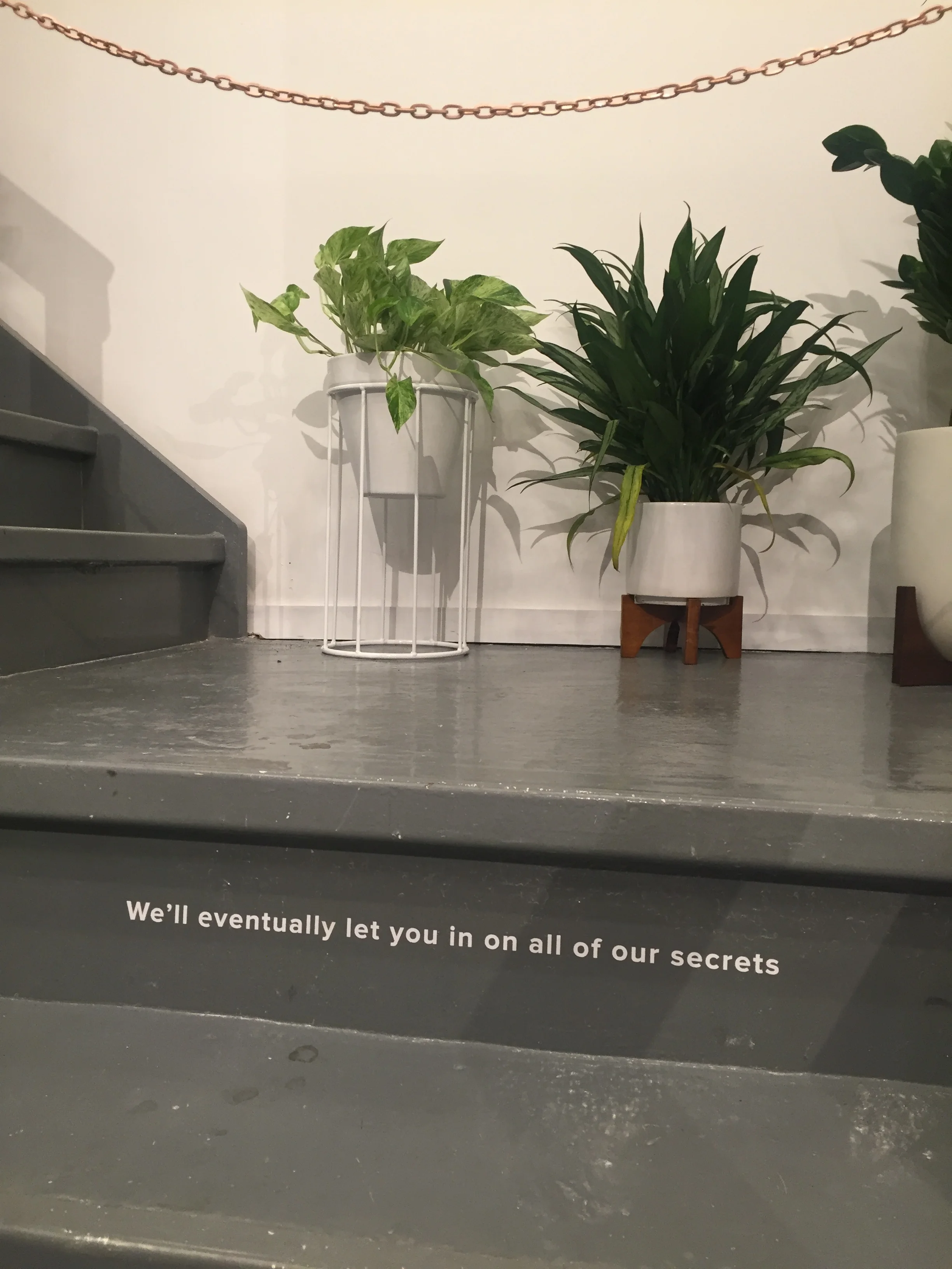 Well said. If you have to close off part of a space, brand it. 