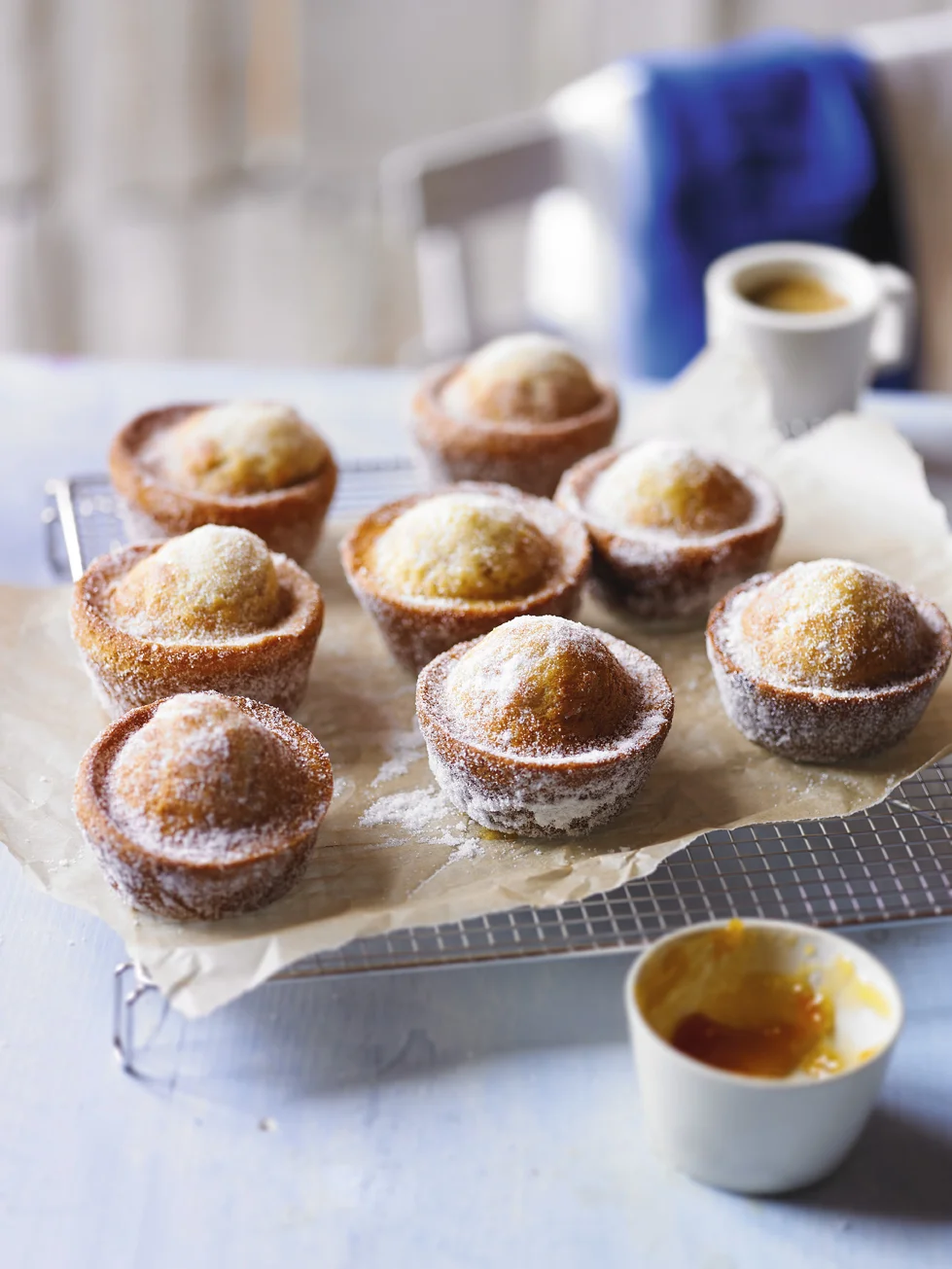 Apricot and Vanilla Doughnut Muffin