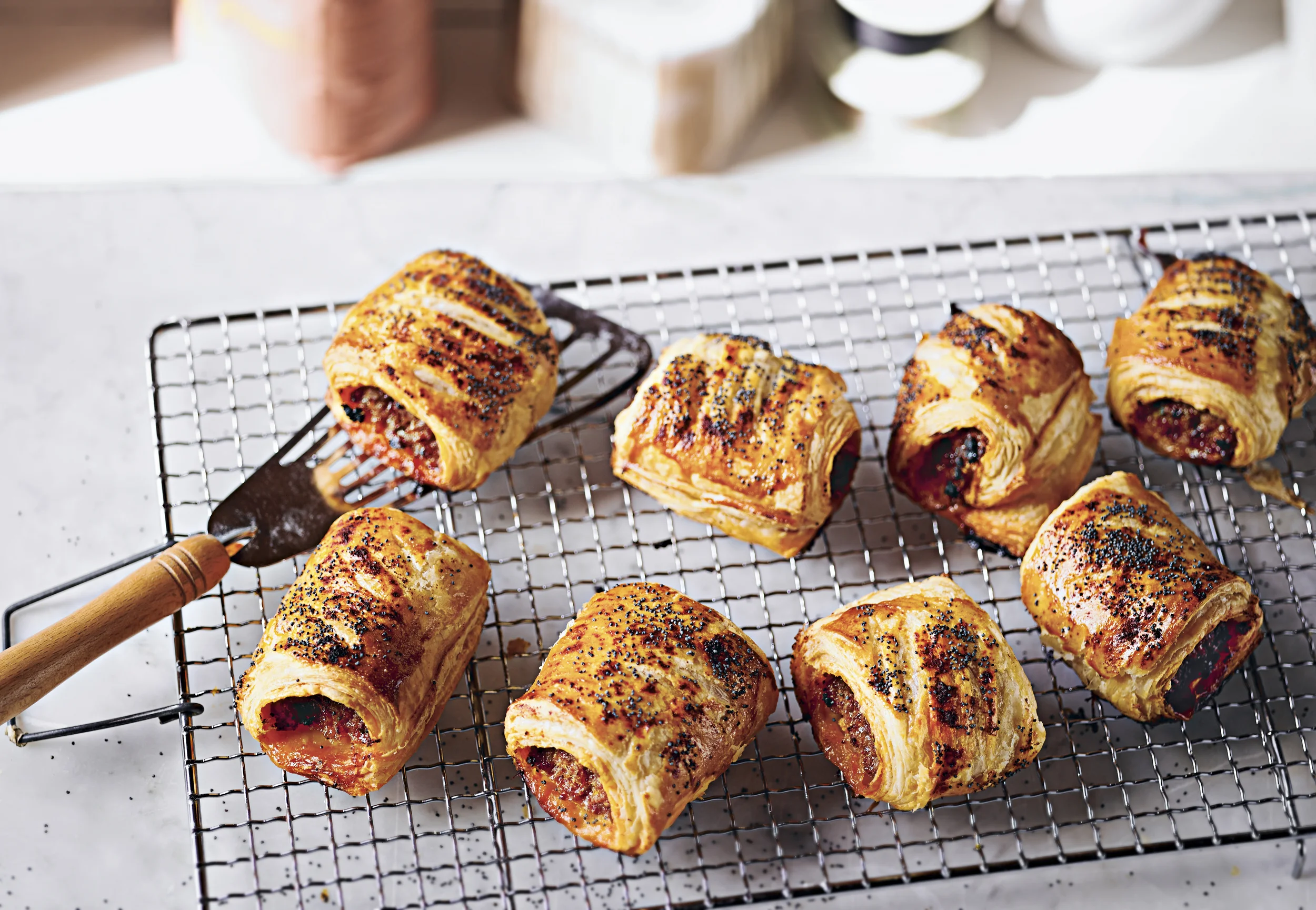 Pork, Chorizo and Paprika Sausage Rolls