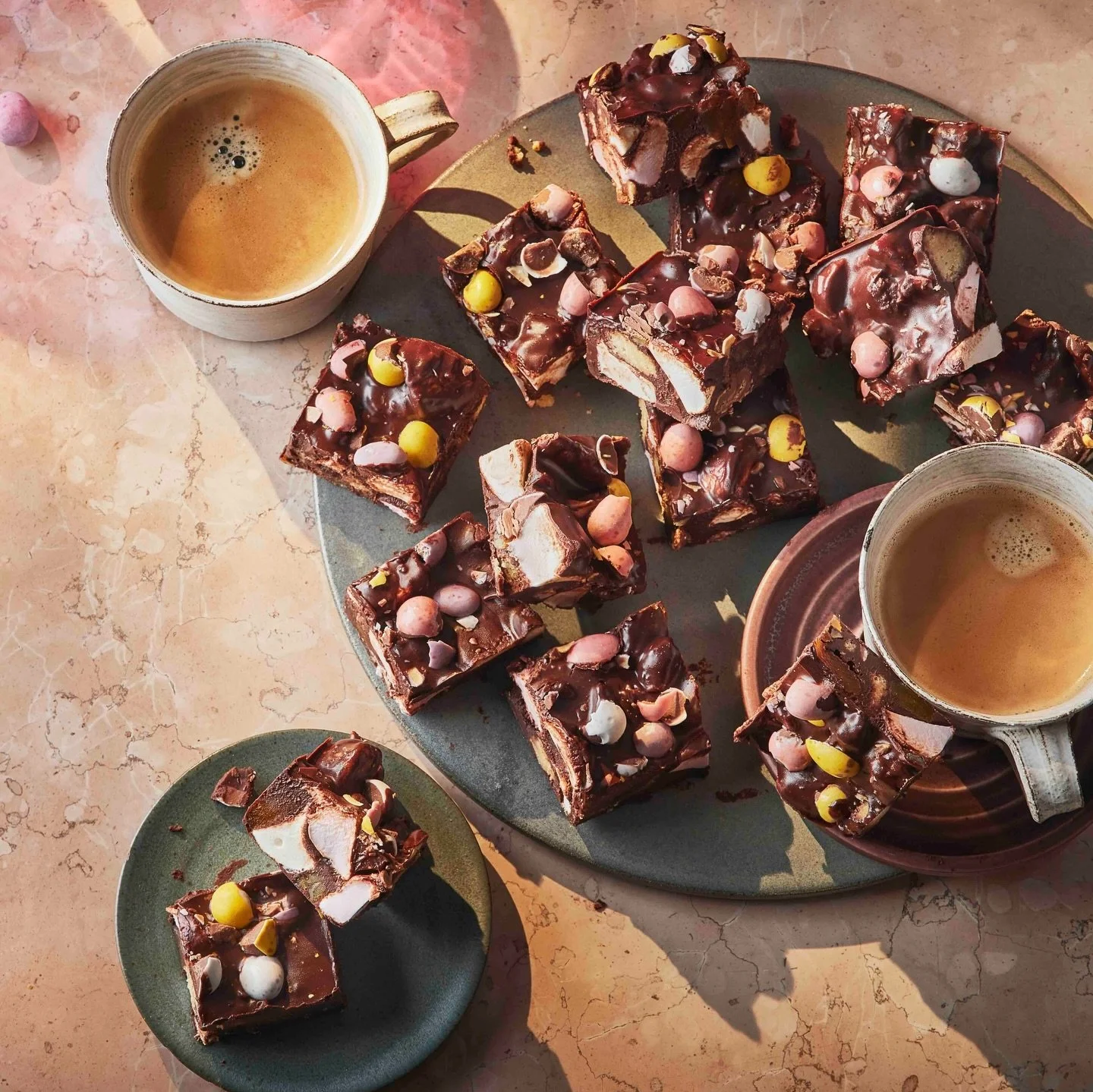 Three of my MOST chocolatey mini egg recipes to get you in the Easter mood 🐣

We&rsquo;ve got Easter rocky road, my favourite chocolate Easter nests and a super simple Easter tiffin. 

Comment &lsquo;recipes&rsquo; and a link for each will land in y