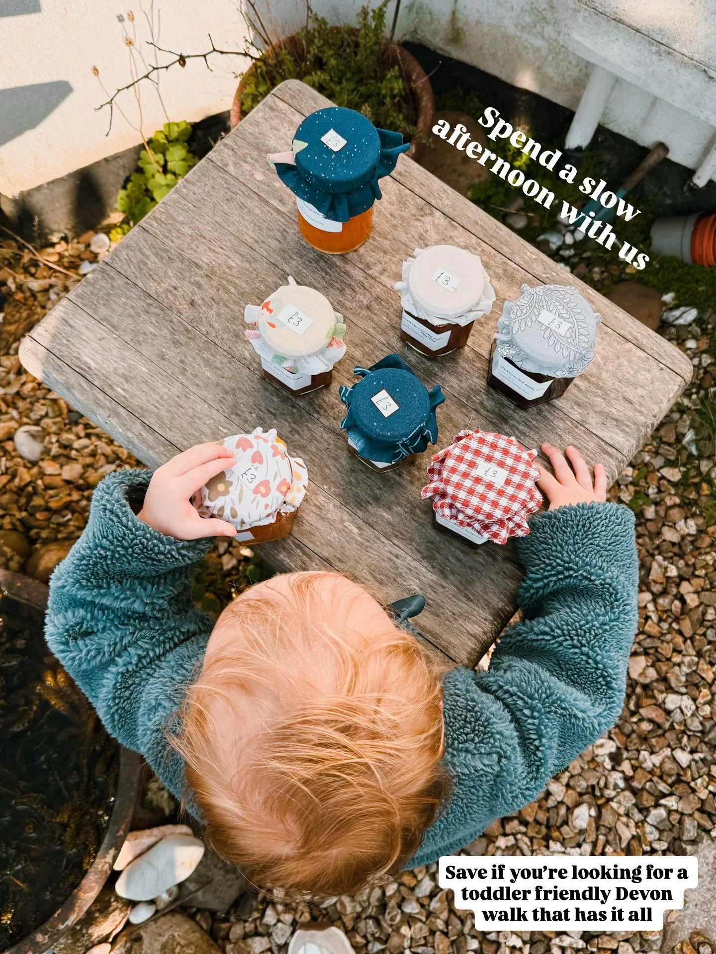 A slow afternoon with us 🧡

Our favourite walk in South Devon (the golden combination of flat paths, beautiful views, coffee and cake, and train line adjacent if it all goes wrong and a retreat back to the car is needed 😅)

Park at Exton station an