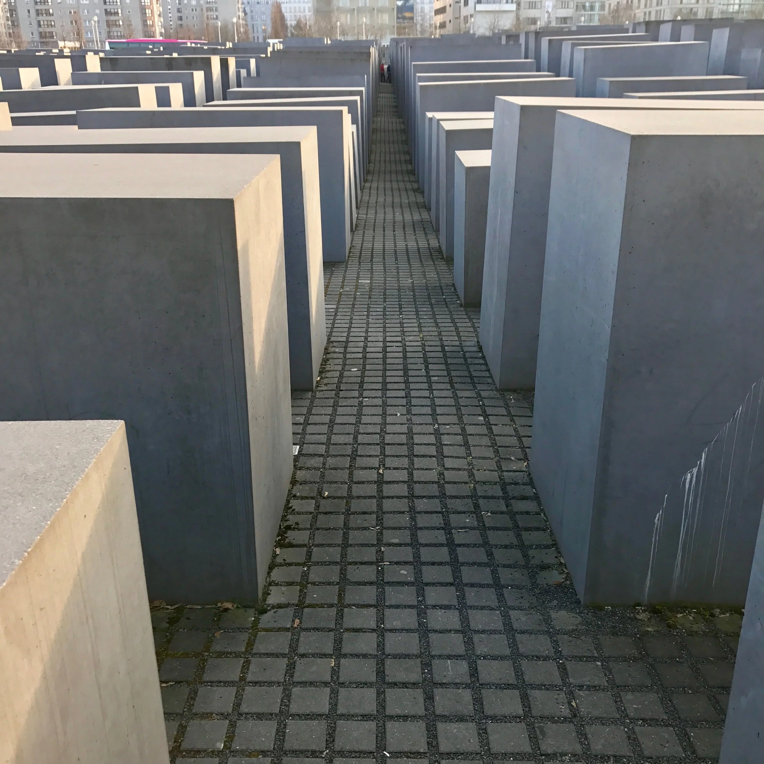 One of the many memorials dedicated to the Jews who lost their lives during the Holocaust. 