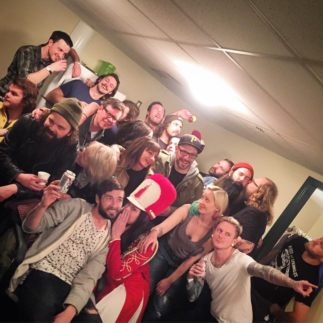Photo by Trevor Anderson (Just look at all these yahoos)