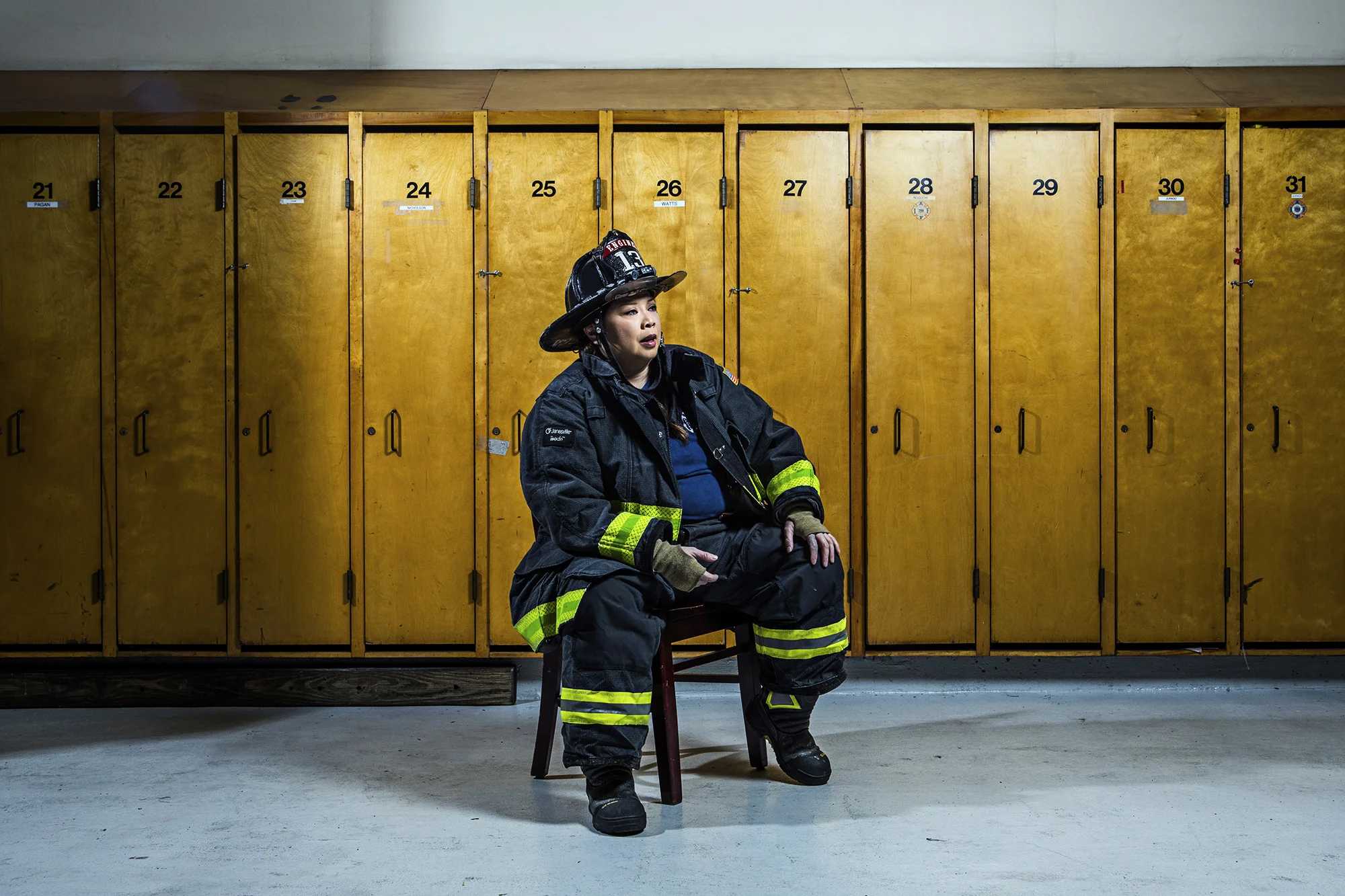 Willa Ortega - Firefighter, 24 years. 