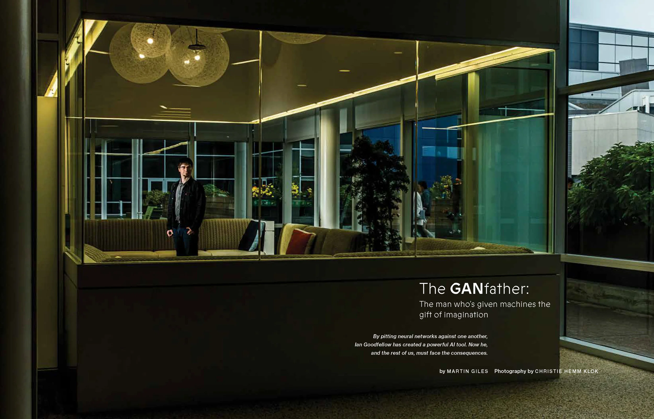 Ian Goodfellow for MIT Tech Review