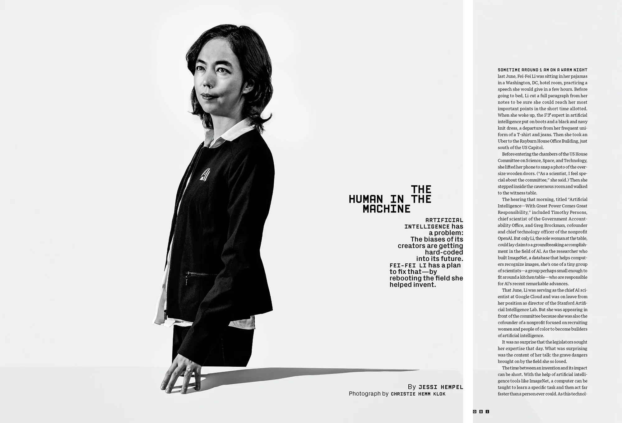 Fei-Fei Li for WIRED
