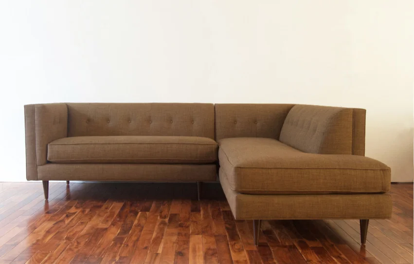 The Aimee Sectional | Bumper Ottoman