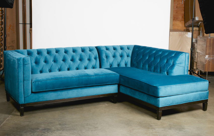 The Chelsea Sectional | Bumper Ottoman