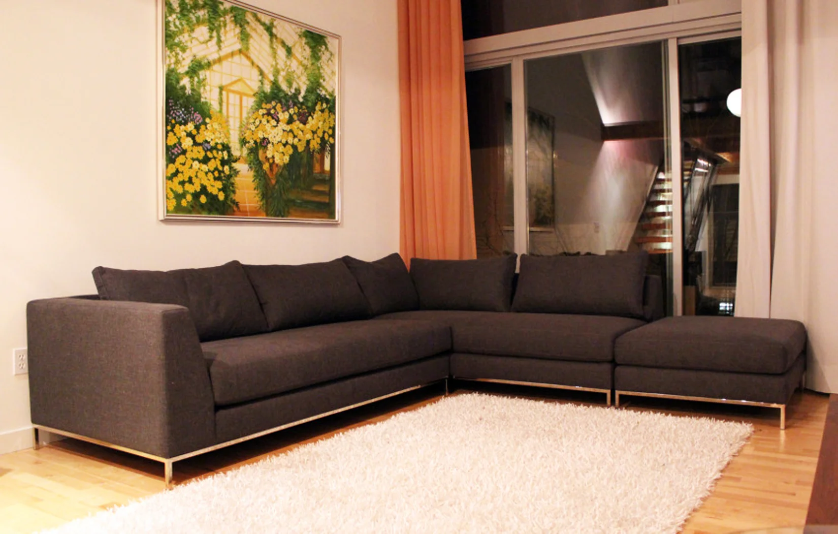 The Warren Sectional + Ottoman