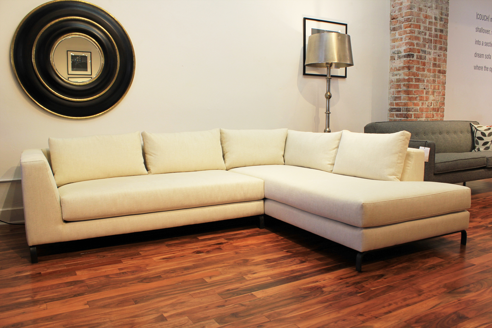 The Warren Sectional | Bumper Ottoman