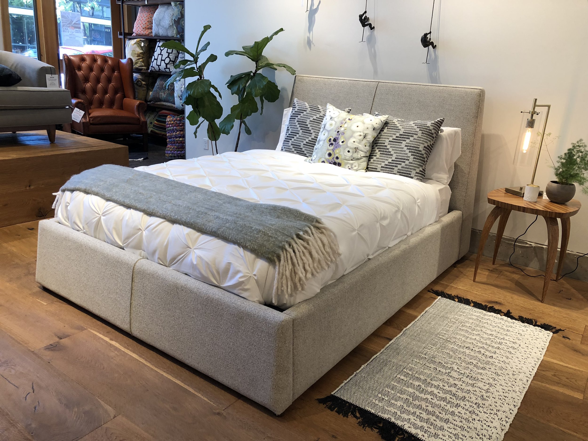 Custom Bed Frame Design Seattle Bedroom Furniture Couch